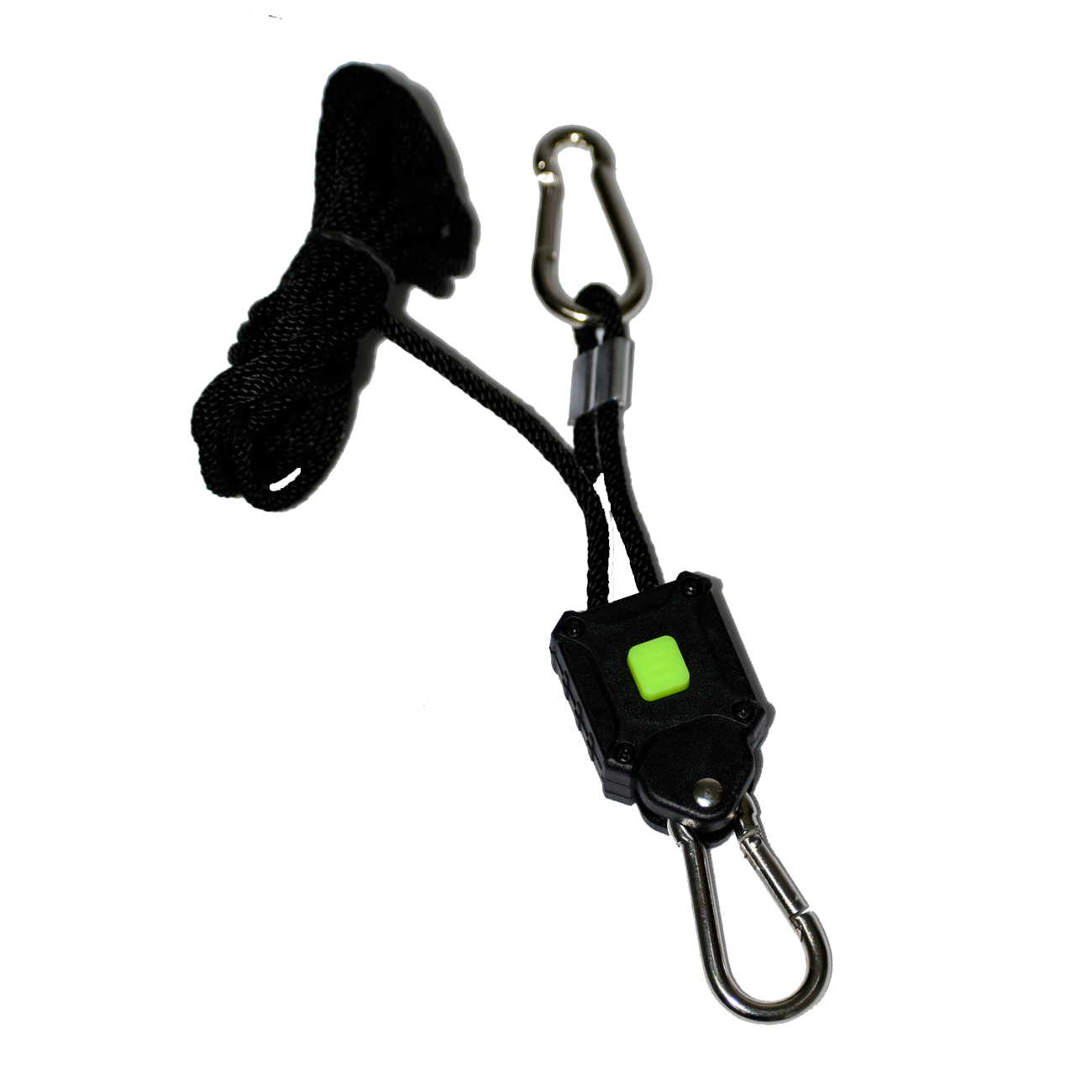 Angled front view with bag zipped and handles upright.
